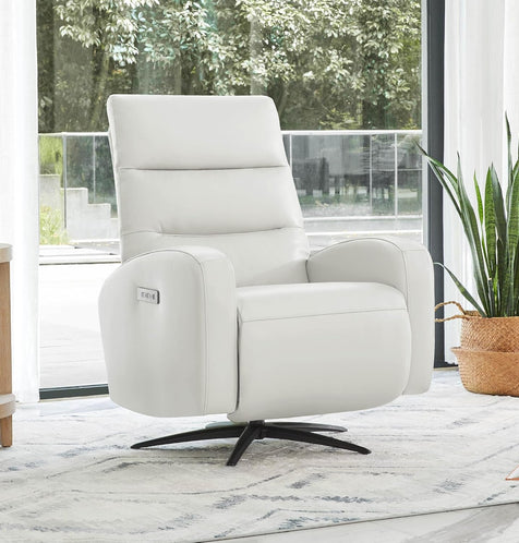 "Snow White" Genuine Leather Dual Motor