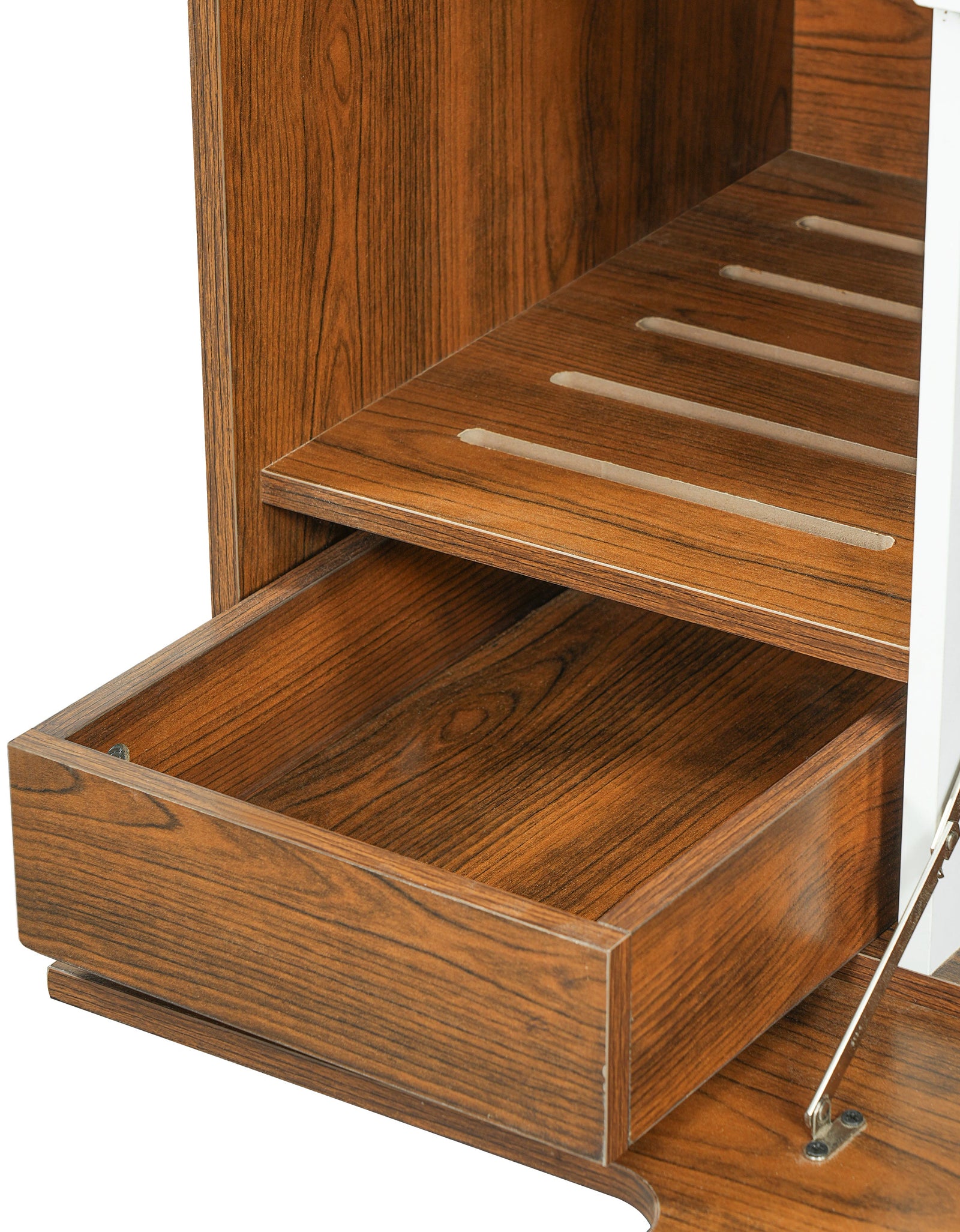 Modern 2-in-1 Cat Litter Box Enclosure Side Table – Hidden Cat House