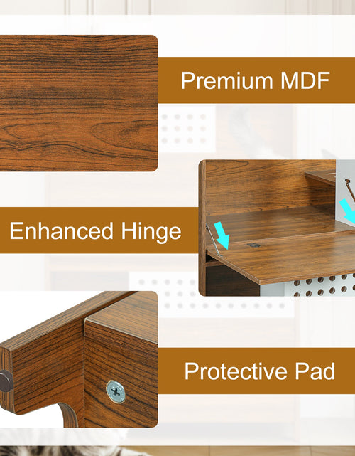 Load image into Gallery viewer, Modern 2-in-1 Cat Litter Box Enclosure Side Table – Hidden Cat House
