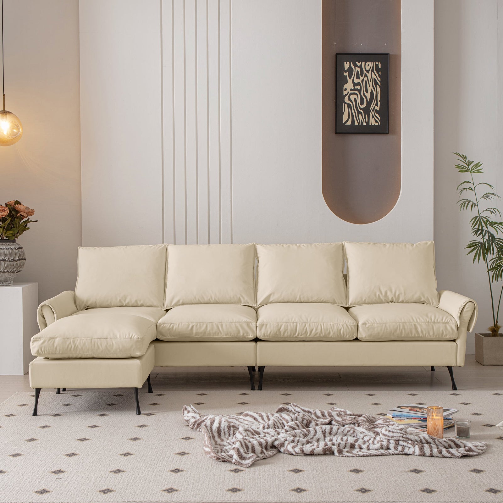 Milano Italian Sectional Sofa