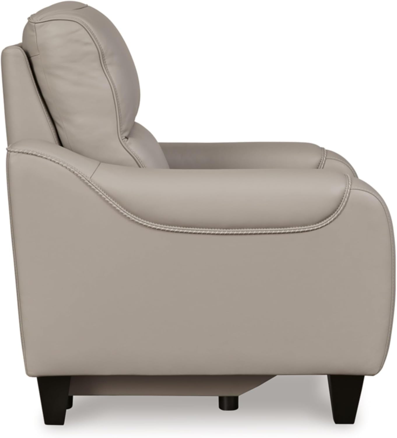 Contemporary Leather Power Recliner