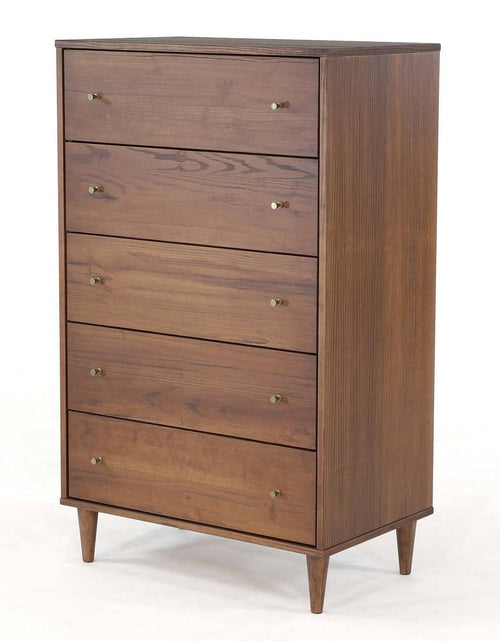 Load image into Gallery viewer, Mid Century 5 Drawer Chest
