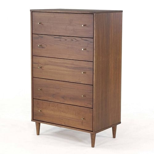 Load image into Gallery viewer, Mid Century 5 Drawer Chest
