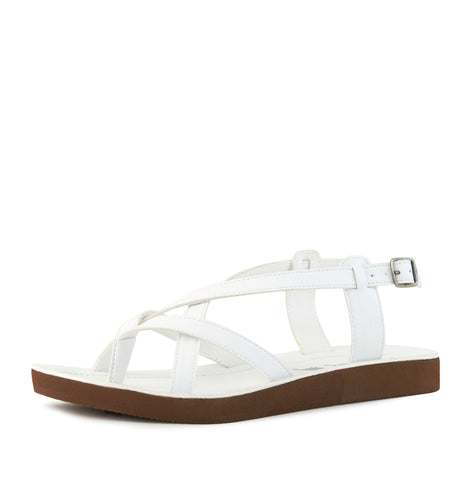 Arcadia Women's White Cali Sandals
