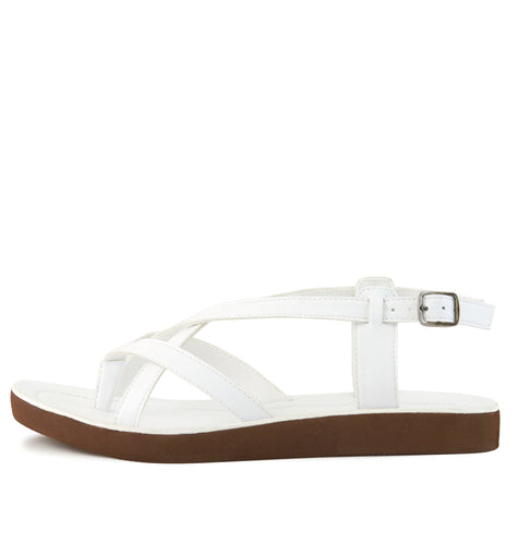 Arcadia Women's White Cali Sandals