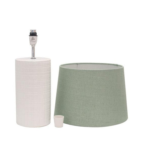 European Lamp With Shade