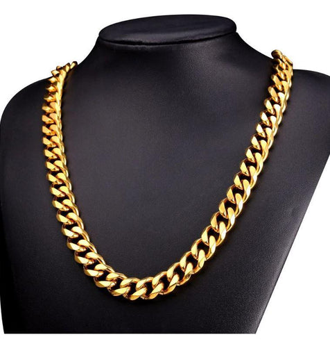 "The Cuban" 14K Classic Chain