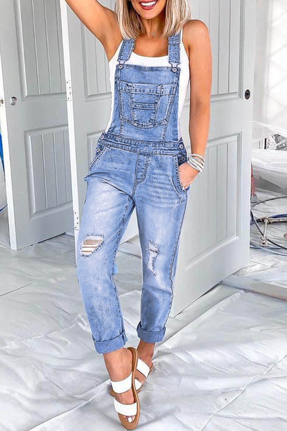 Arcadia Denim Jumpsuit