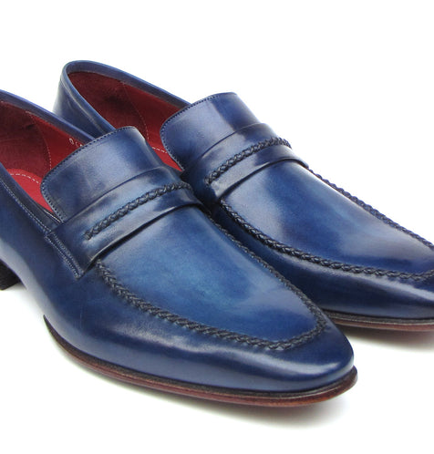 Paul Parkman Men's Loafer Shoes Navy