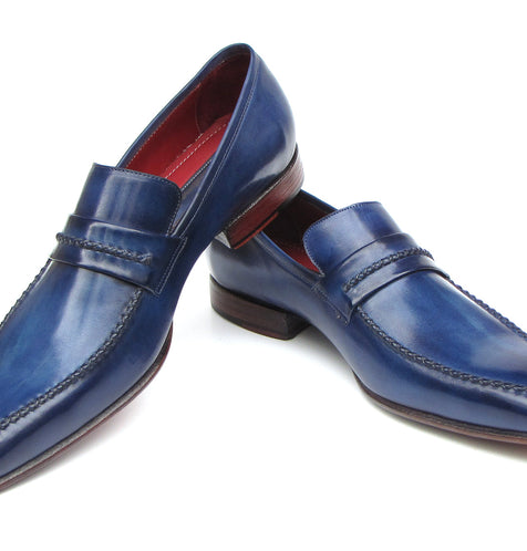 Paul Parkman Men's Loafer Shoes Navy