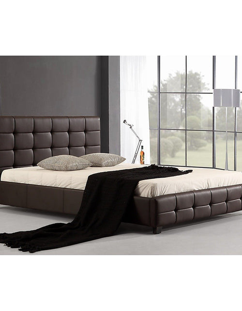 Load image into Gallery viewer, Queen Size Leather Deluxe Bed Frame
