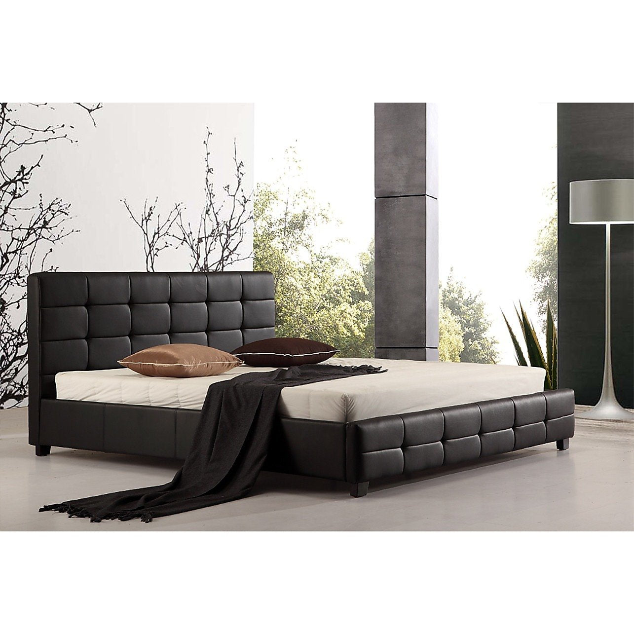 King Leather Deluxe Bed Frame