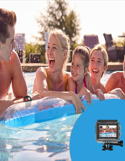 Load image into Gallery viewer, 4K Waterproof All Digital UHD WiFi Camera + RF Remote And Accessories
