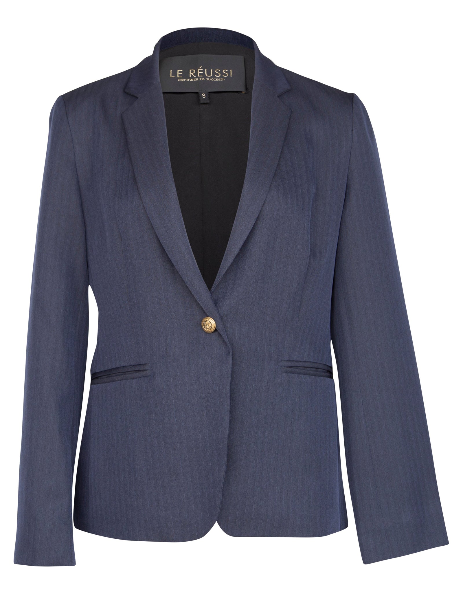 Designer Cut Single-Breasted Blazer