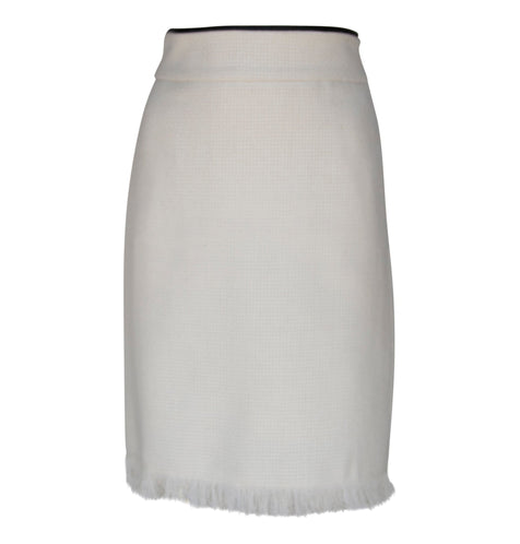 Acadia Designer Mini Tweed Skirt