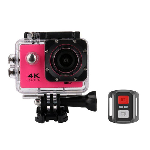 Load image into Gallery viewer, 4K Waterproof All Digital UHD WiFi Camera + RF Remote And Accessories
