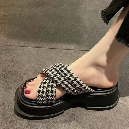 Arcadia High-Heeled Women's Comfortable Sandals Slippers
