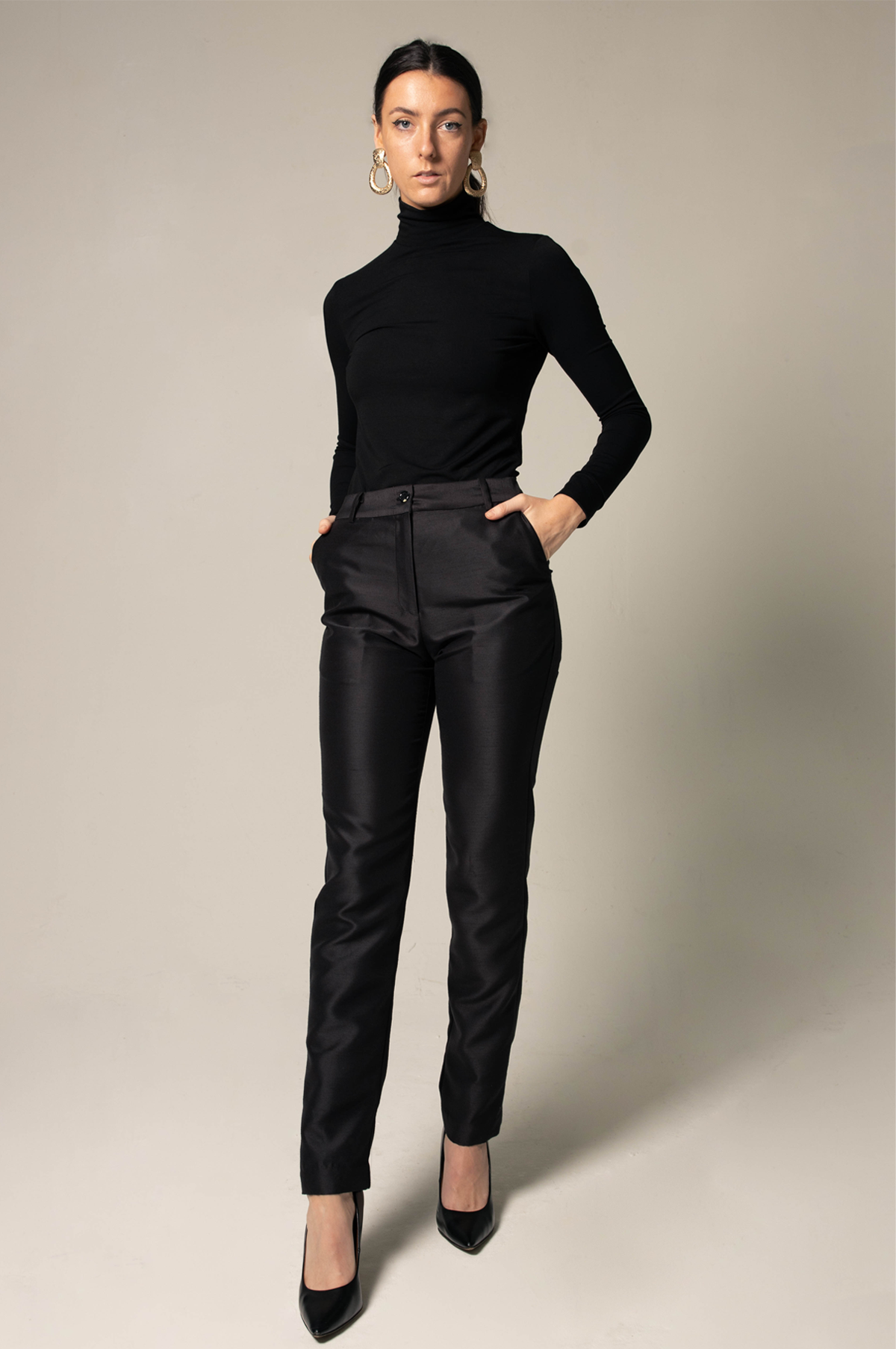 Italian Cut Designer Skinny Pants