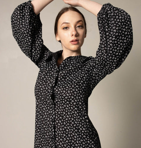 Designer Cut Cotton Dress