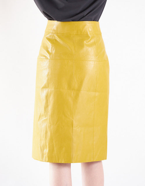 Load image into Gallery viewer, Italian Cut Leather Skirt
