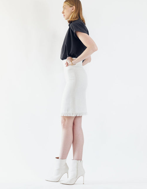 Load image into Gallery viewer, Acadia Designer Mini Tweed Skirt
