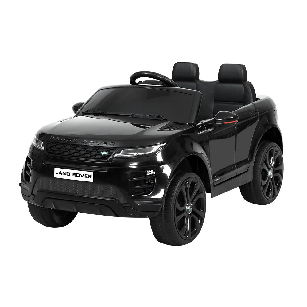Black Land Rover