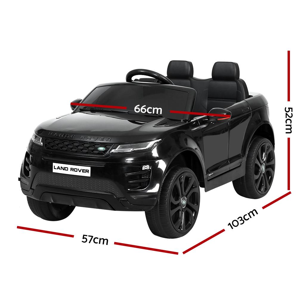 Black Land Rover