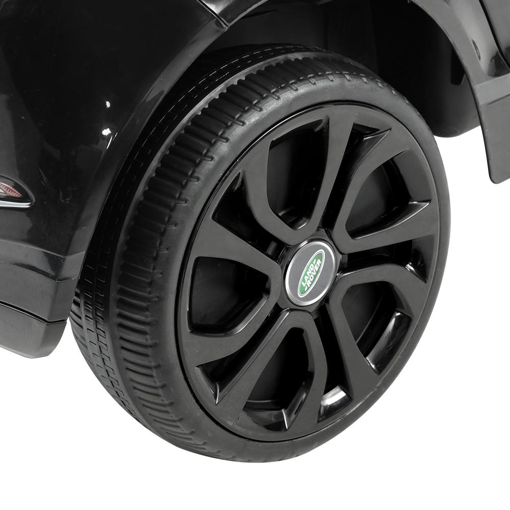 Black Land Rover