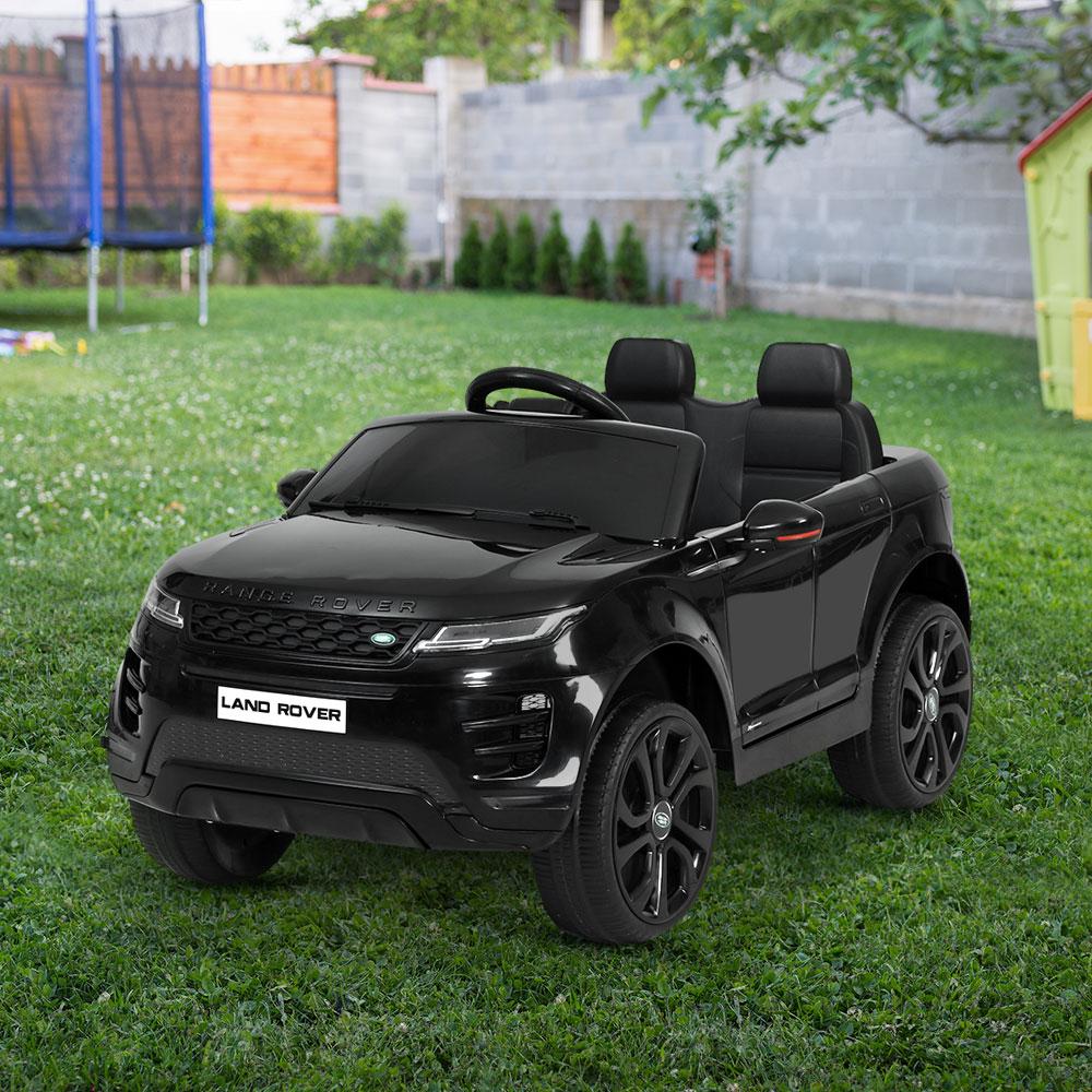 Black Land Rover