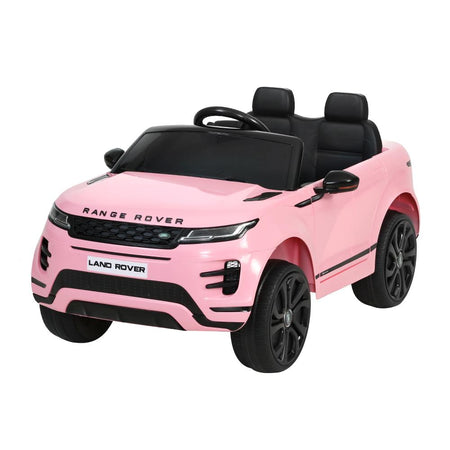 Pink Land Rover