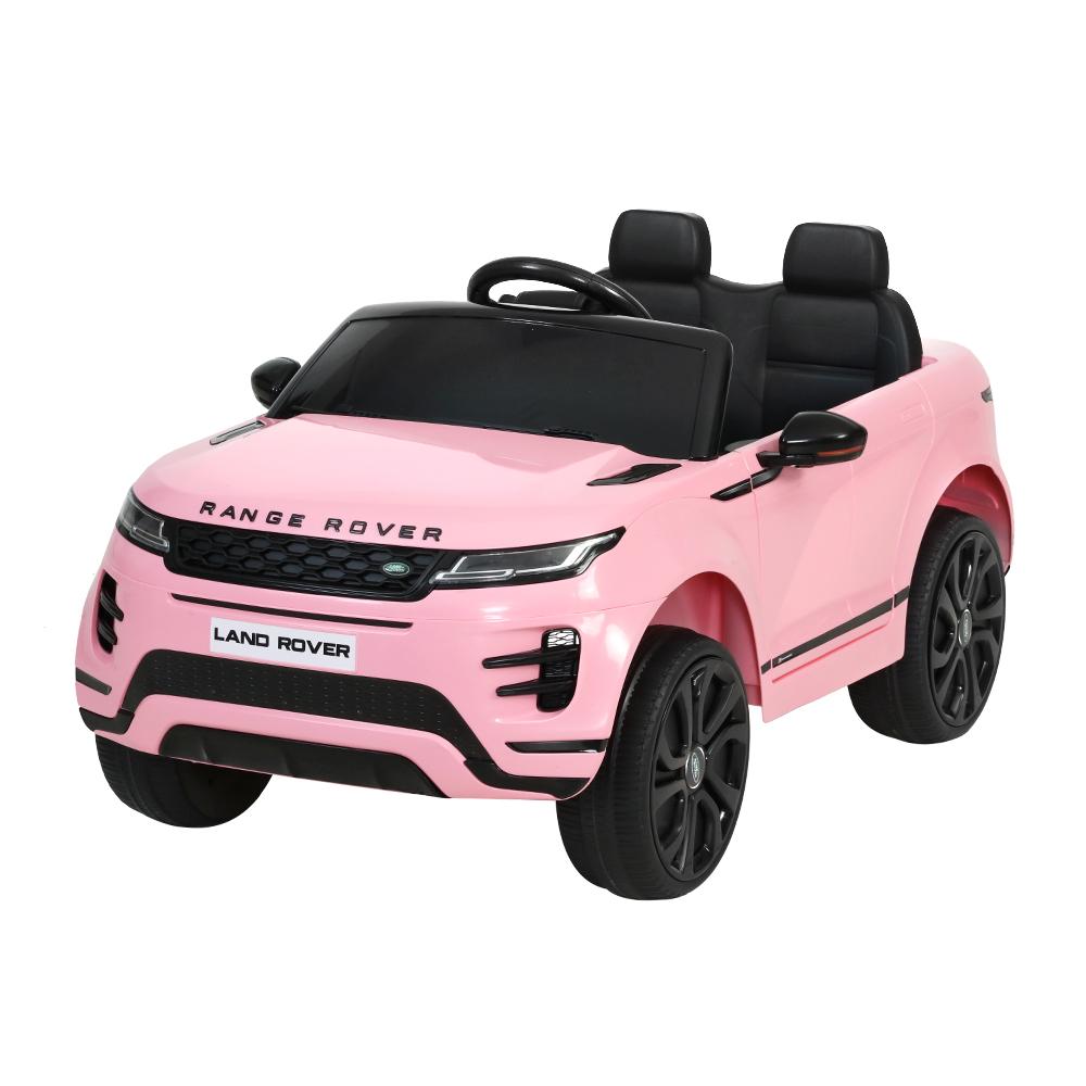Pink Land Rover