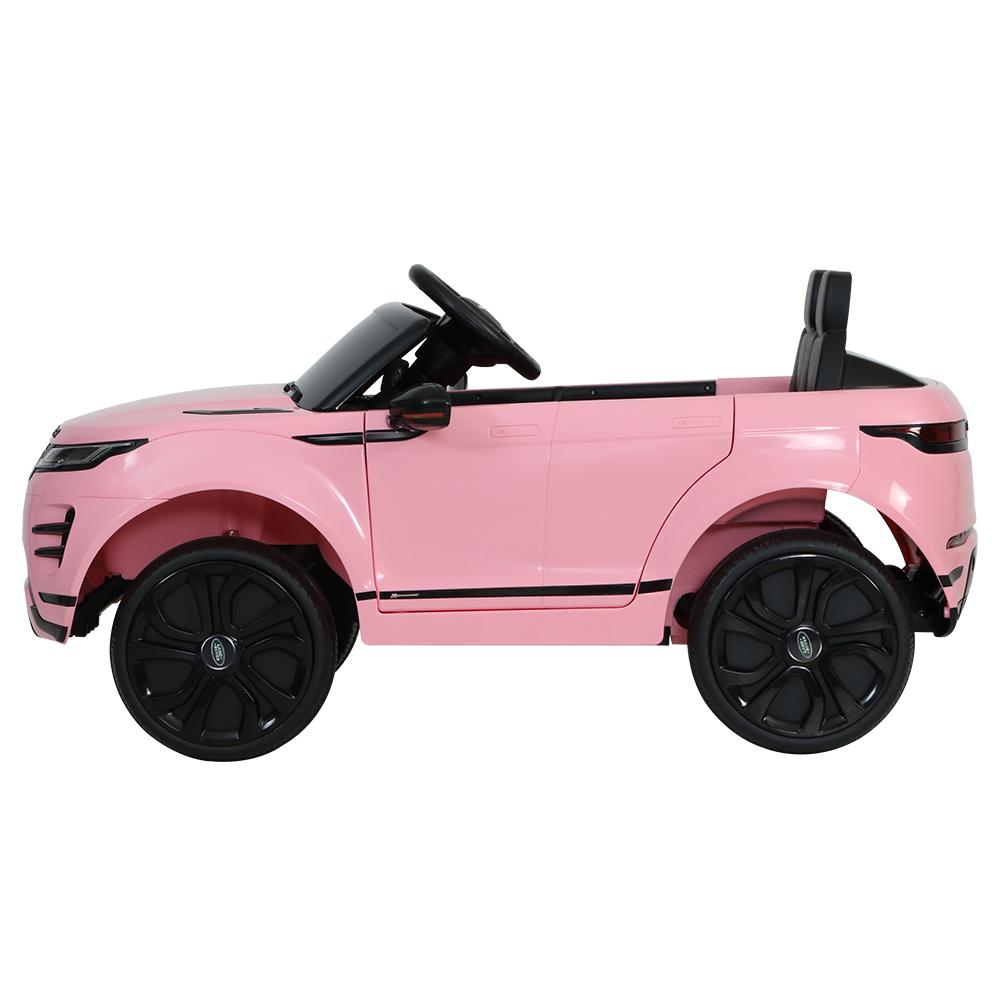 Pink Land Rover