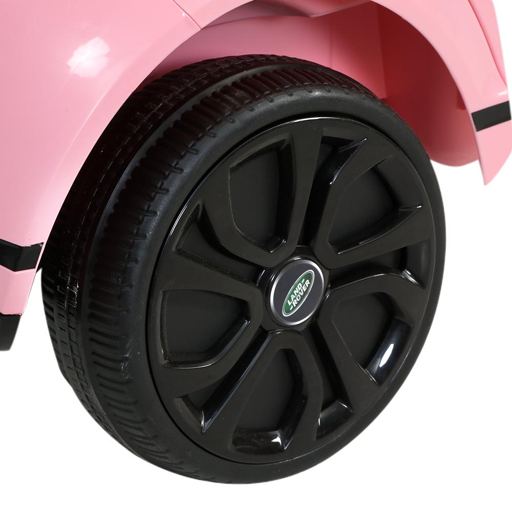 Pink Land Rover