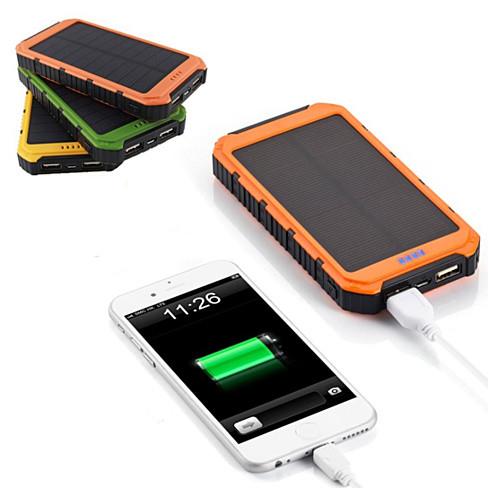 Load image into Gallery viewer, Solar Power Bank Phone or Tablet Charger
