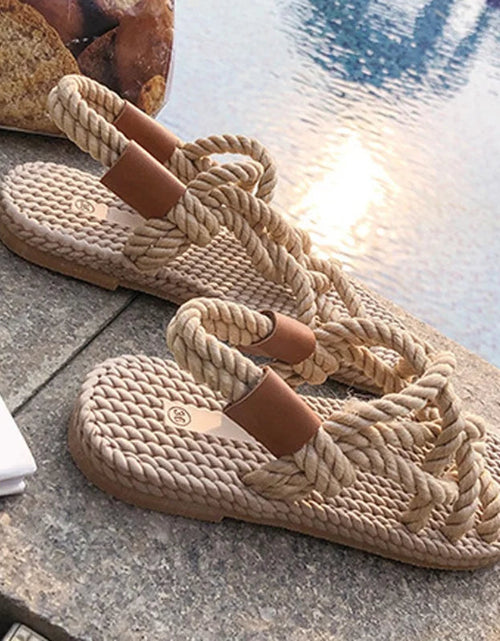 Load image into Gallery viewer, Arcadia Braided Sandals
