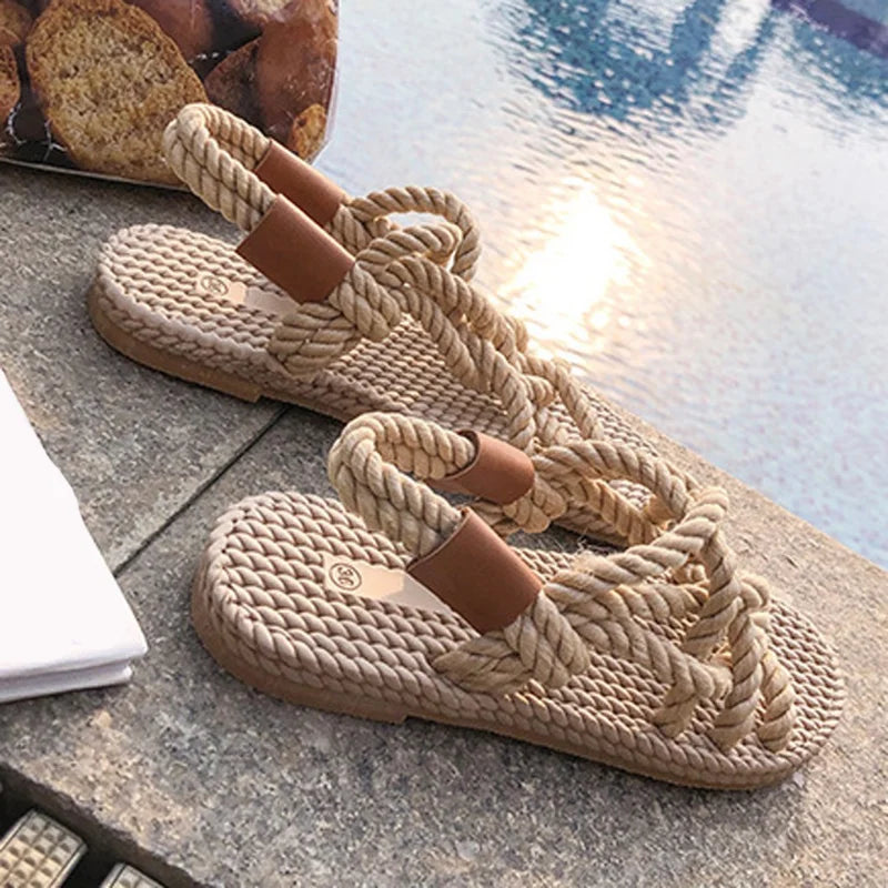 Arcadia Braided Sandals