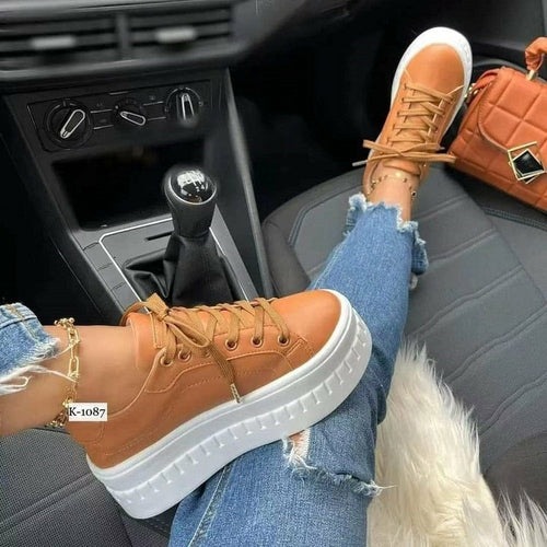 Flat Women's Sneakers Casual Platform Women's Shoes