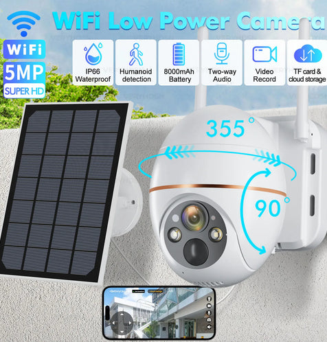 ARCADIA Pro 5MP Solar Surveillance Camera