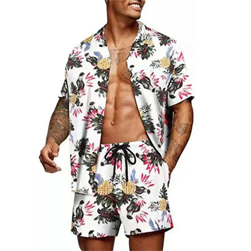 Load image into Gallery viewer, Imported Hawaiian Two Piece Men&#39;s Set
