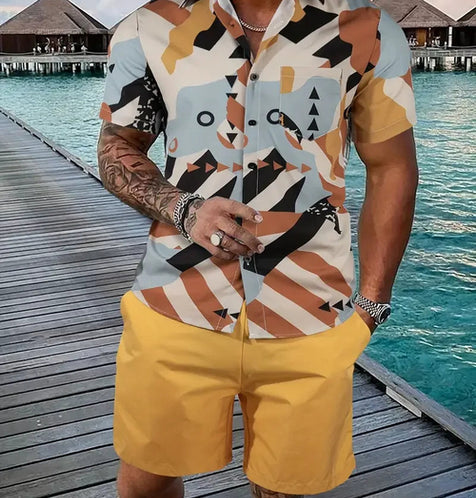 Arcadia Men Streetwear Two Piece Set (Assorted)