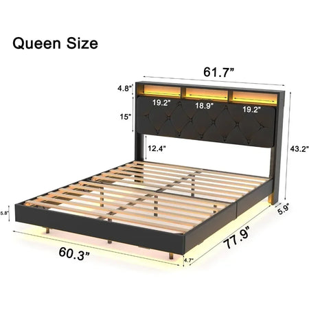 Queen Size Bed #58745