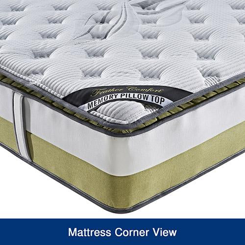 Load image into Gallery viewer, Queen Mattress Pillow Foam Medium Firm Bed
