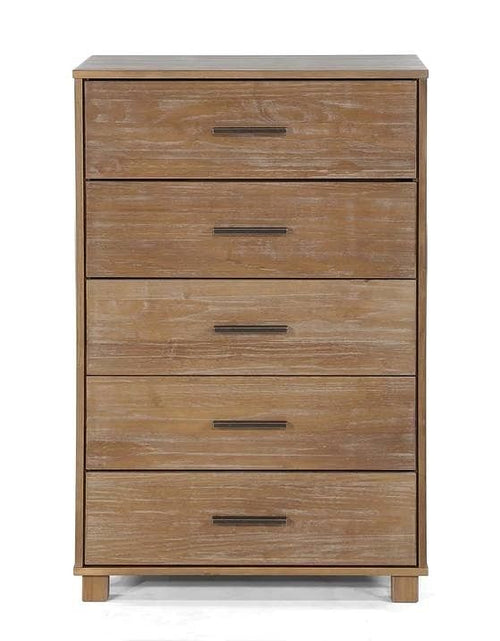 Load image into Gallery viewer, Solid Wood 5 Drawer Bedroom Chest
