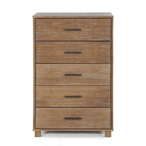 Load image into Gallery viewer, Solid Wood 5 Drawer Bedroom Chest
