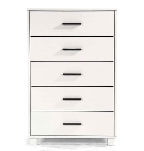 Select Wood 5 Drawer Bedroom Chest