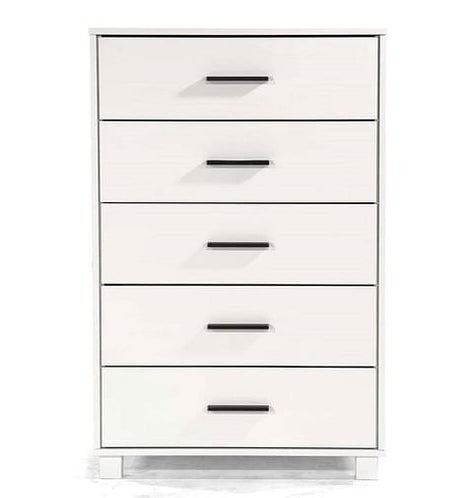 Select Wood 5 Drawer Bedroom Chest