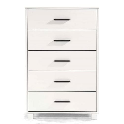 Select Wood 5 Drawer Bedroom Chest