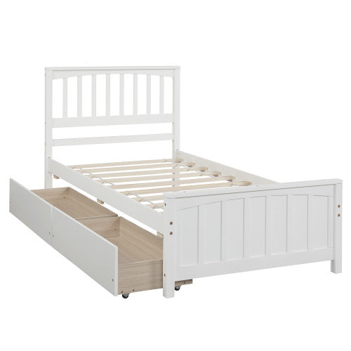 Twin Size Platform Bed