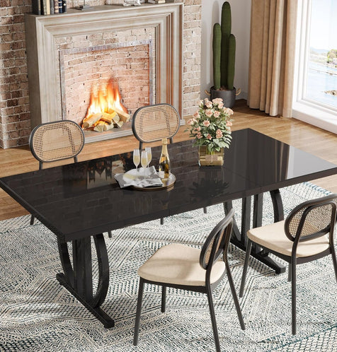 Black Dining Table