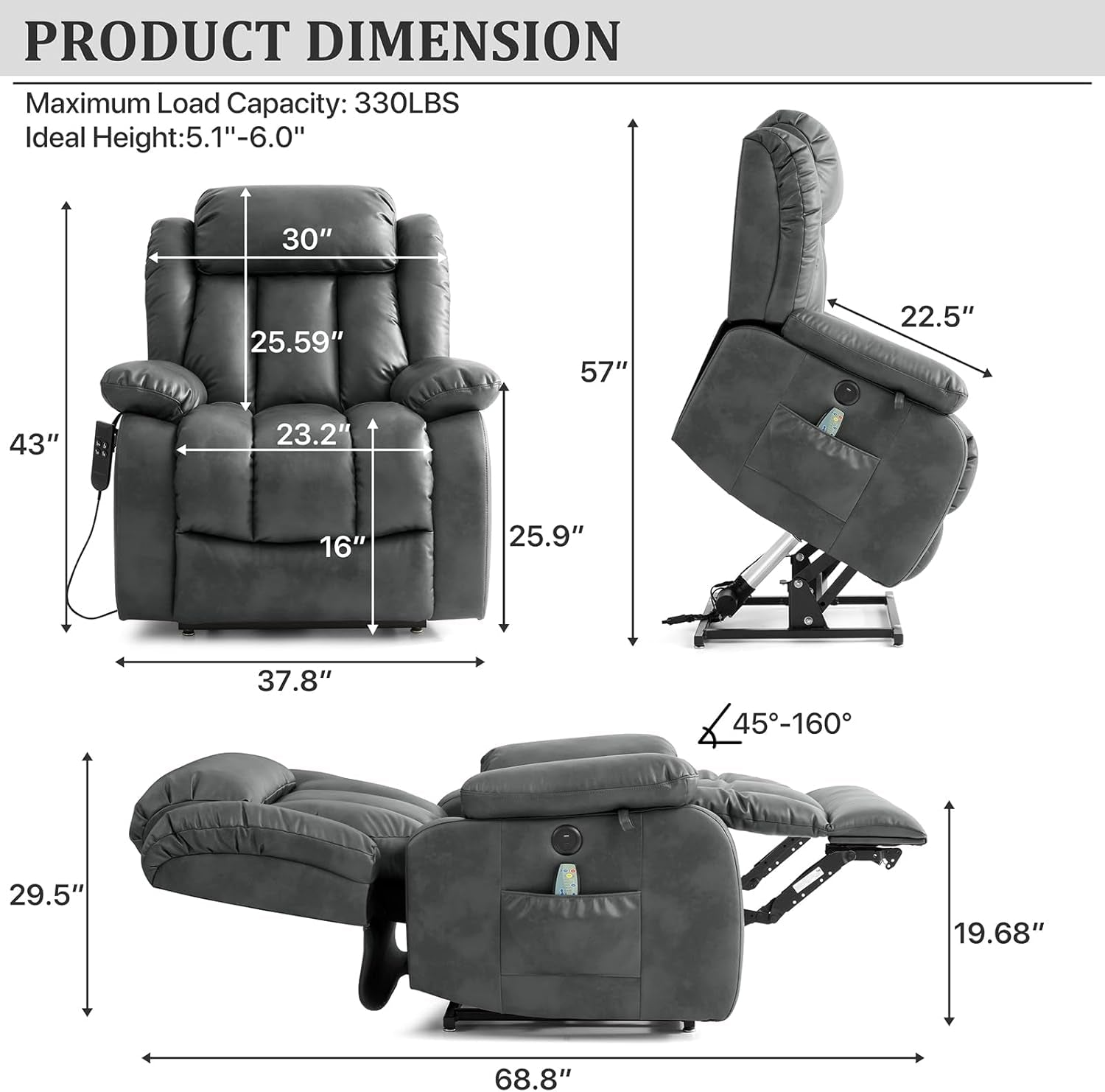 Luxury Power Lift Recliner